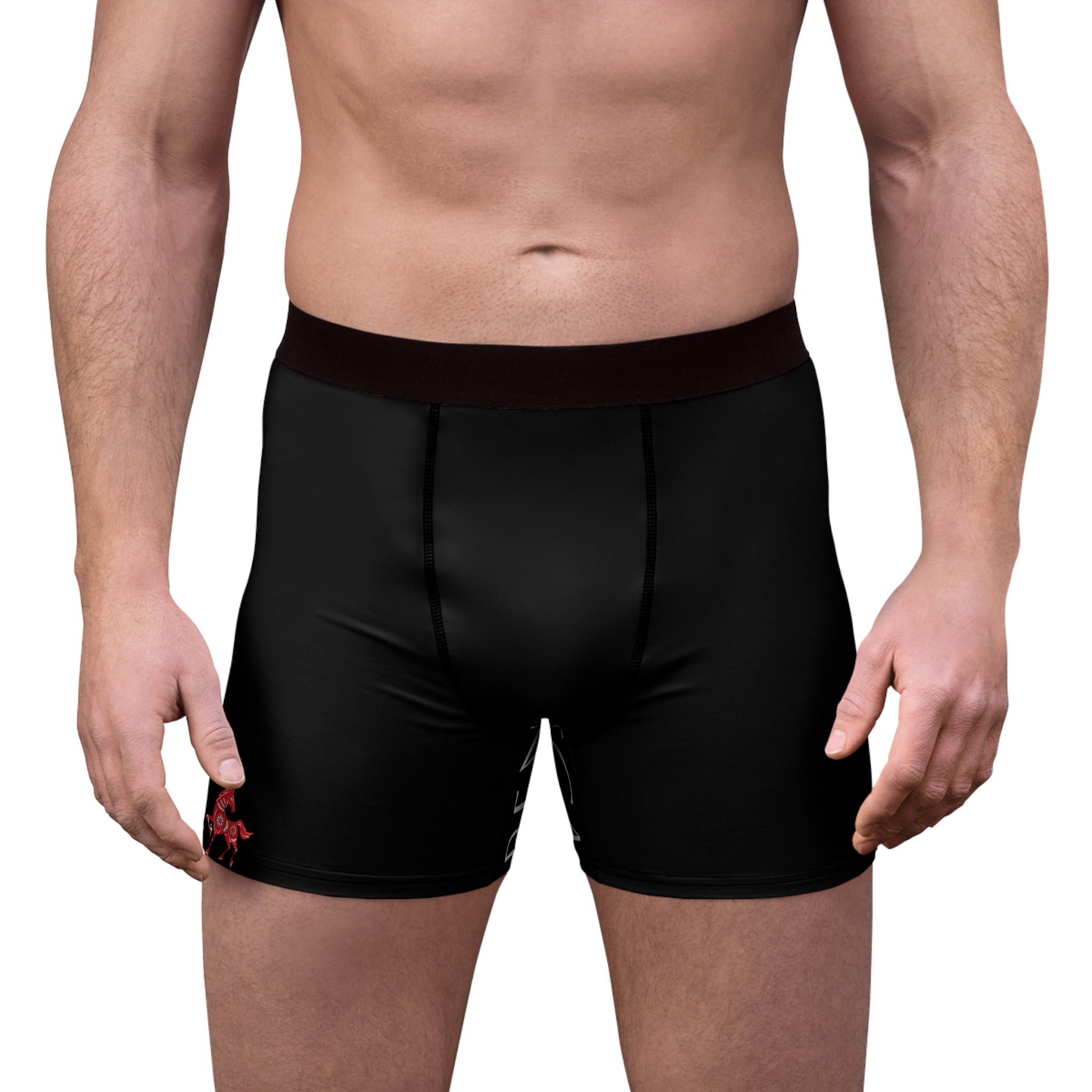 Men's Black Boxer Briefs