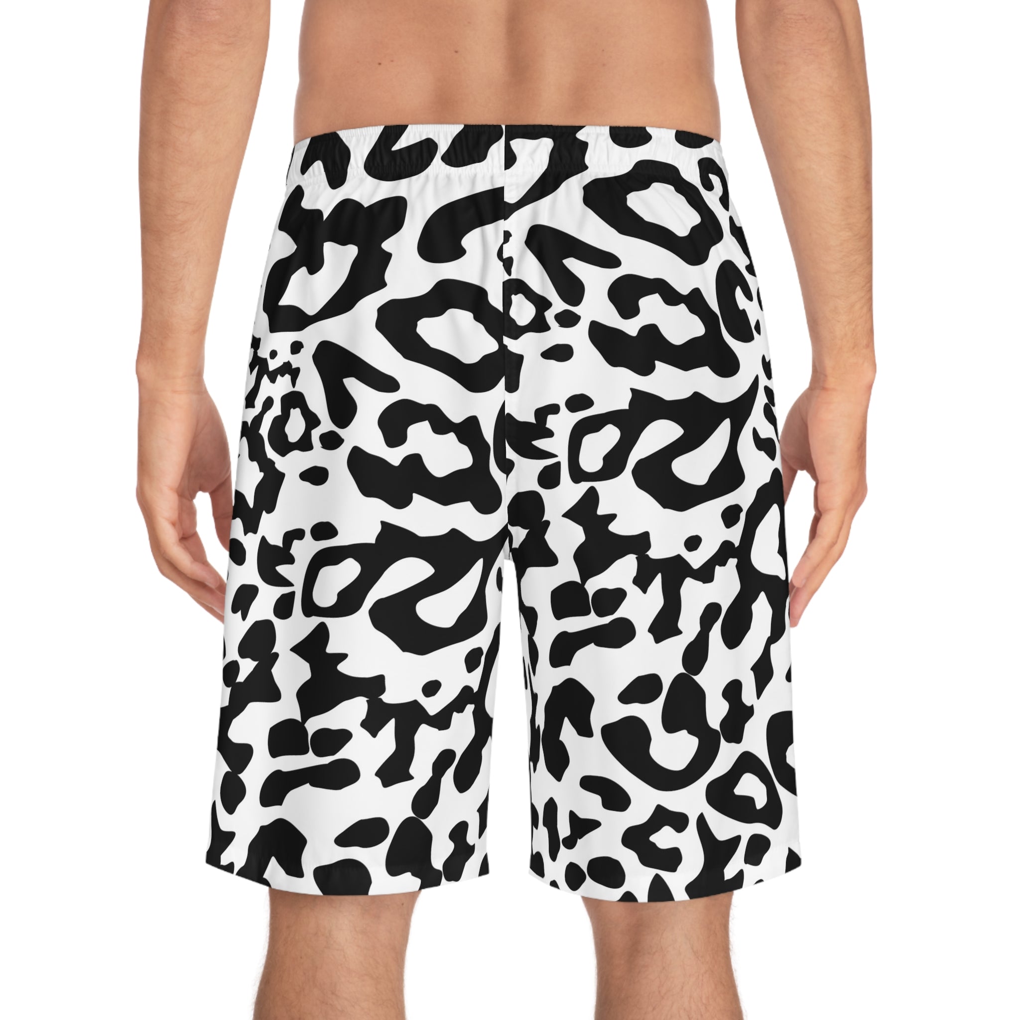 bentega Leopard Print Men’s Board Shorts