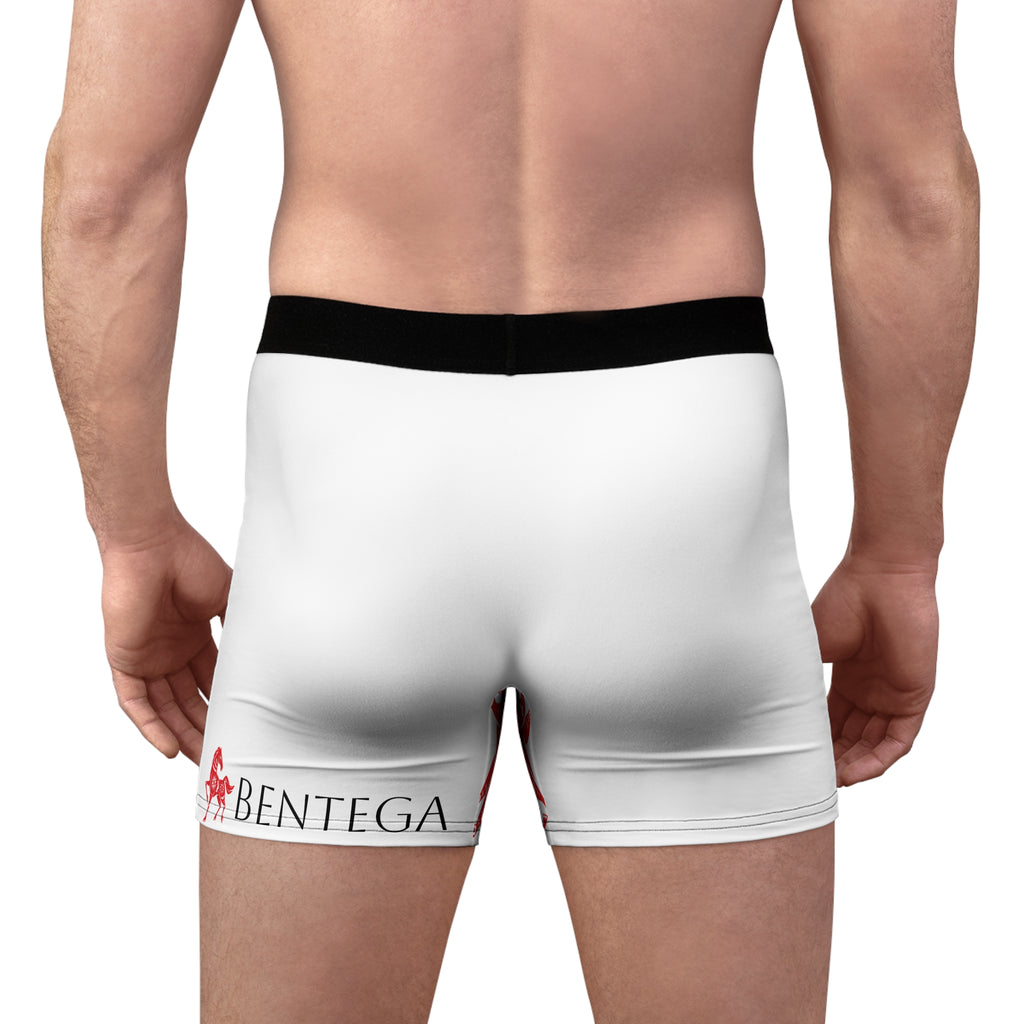 Red Paper-Cut Horse Boxer Briefs