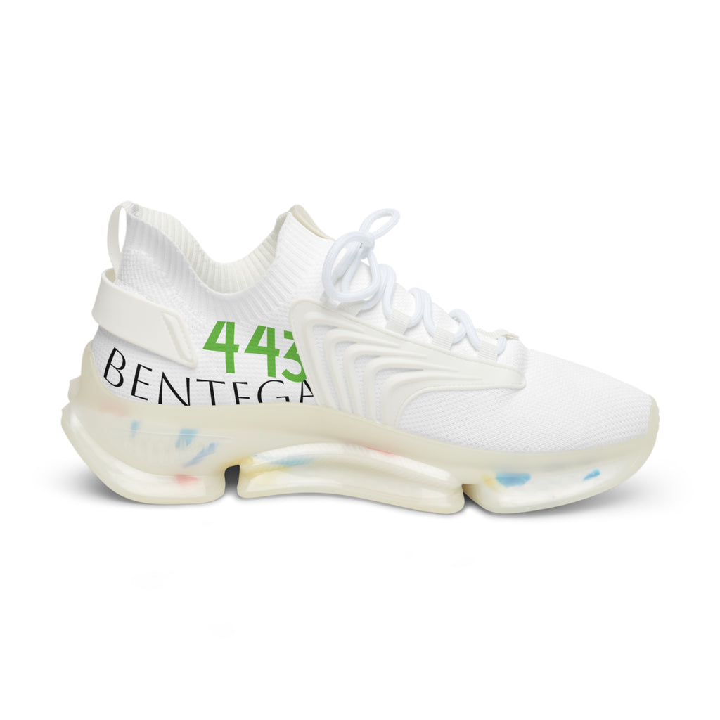 443 white and green runners