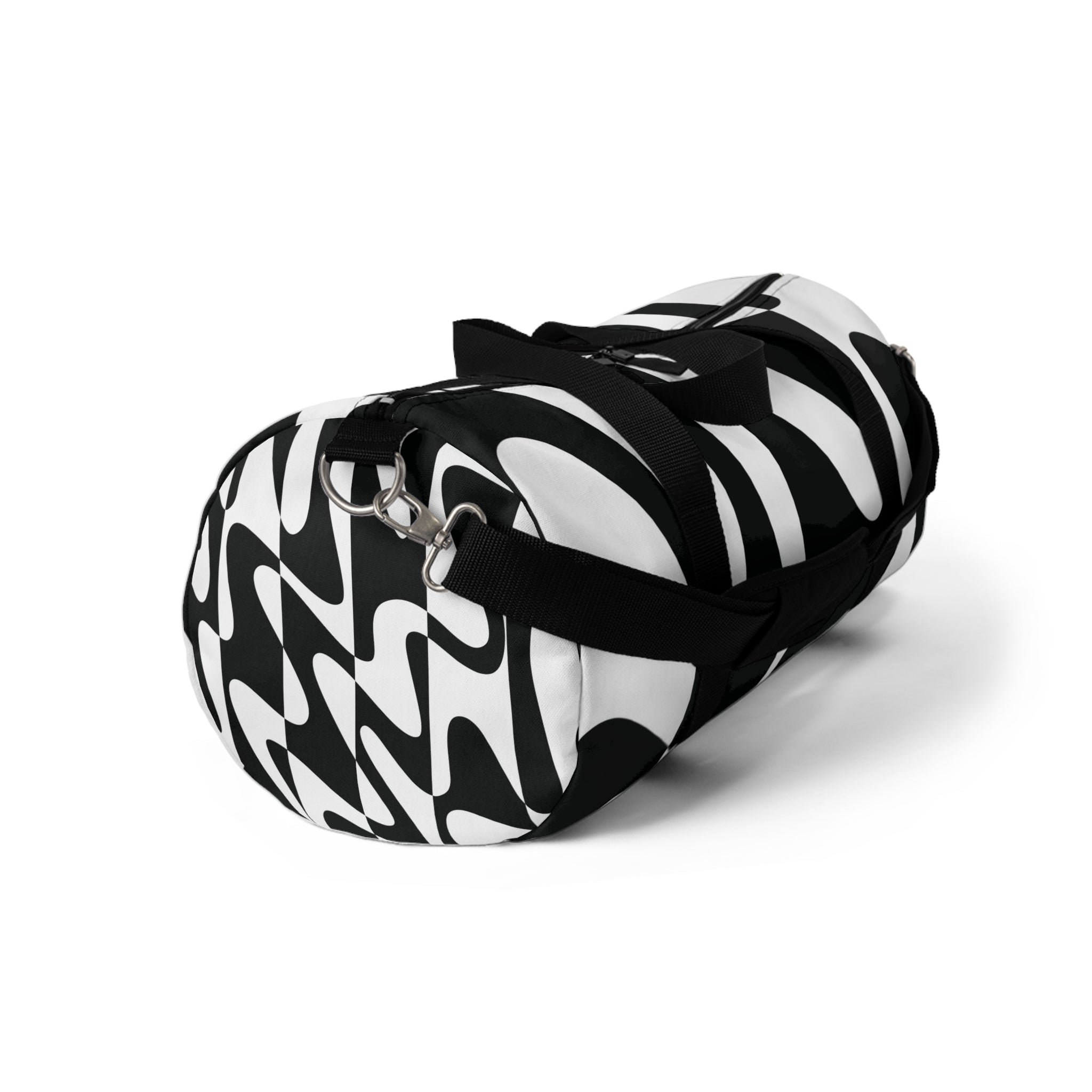 bentega Black & White Abstract Duffel Bag