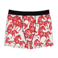 Red Paper-Cut Horse Boxer Briefs