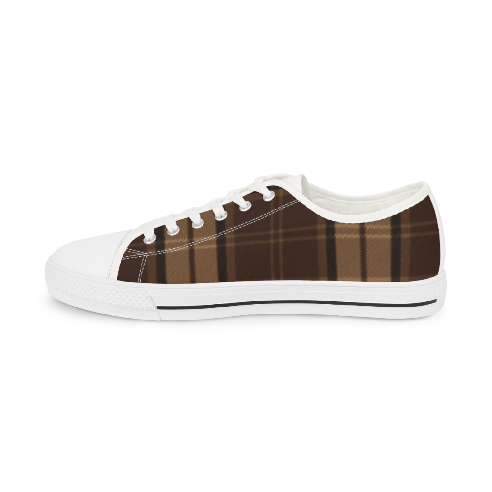 Plaid Patchwork Low-Top bentega