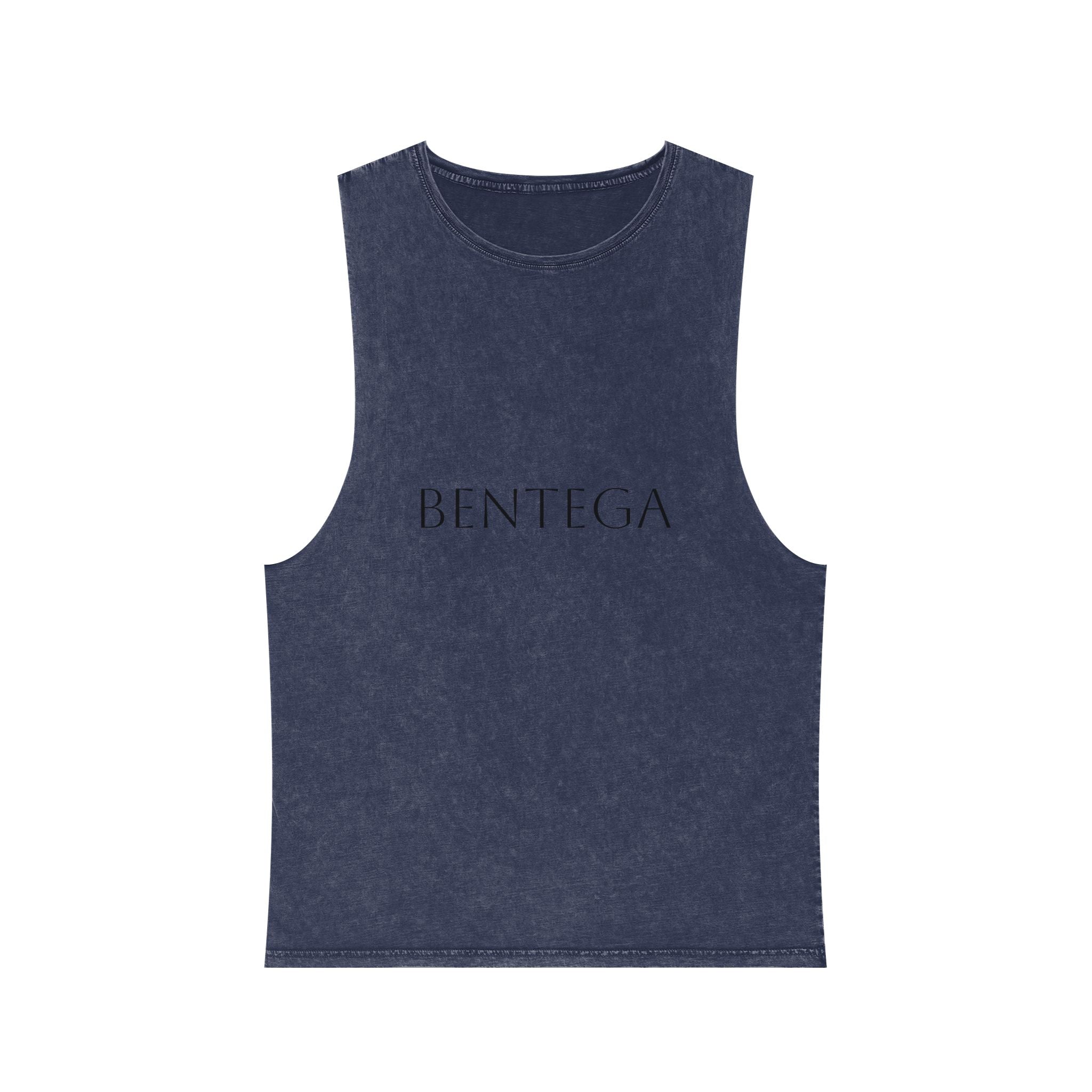 Stonewash Black Tank Top bentega
