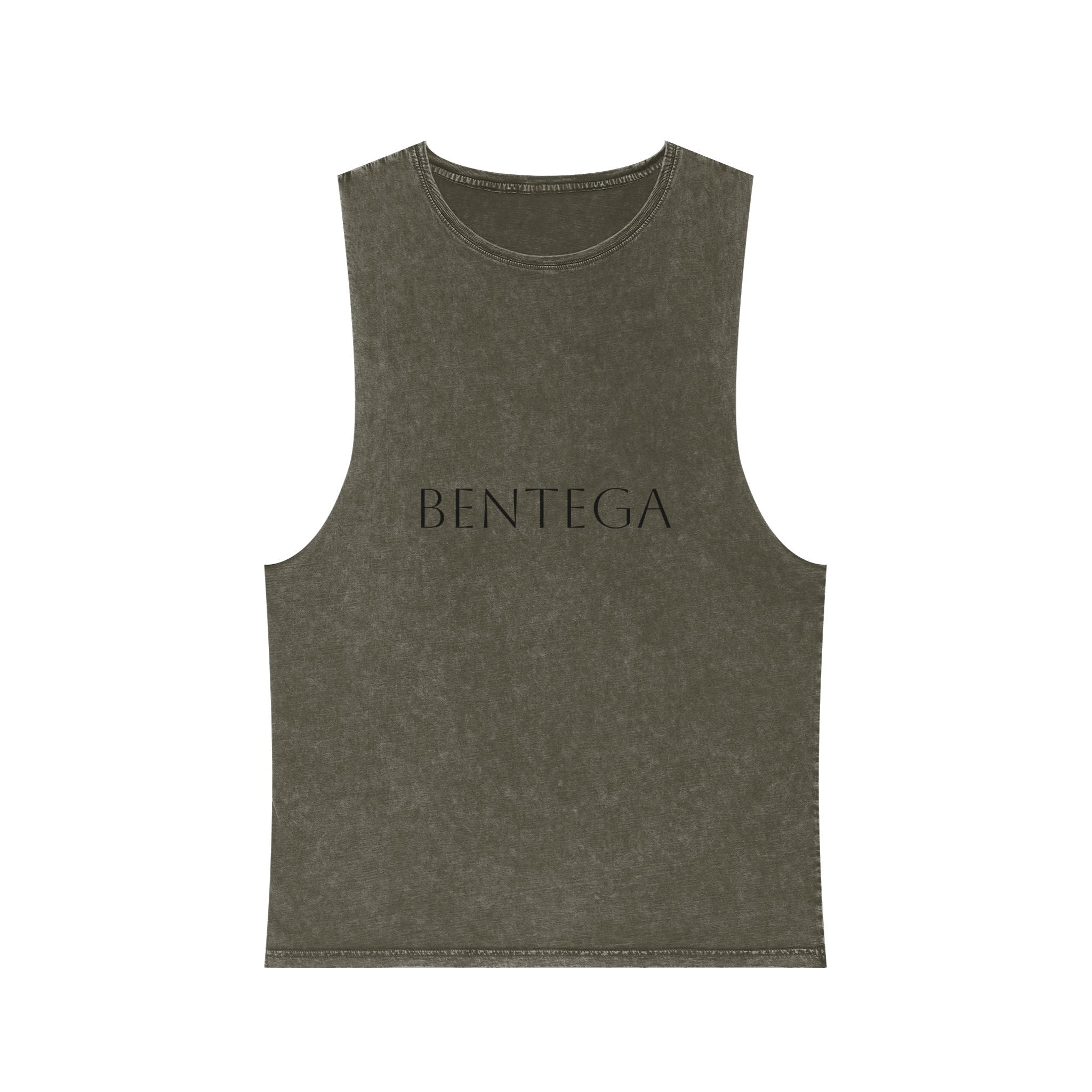 Stonewash Black Tank Top bentega