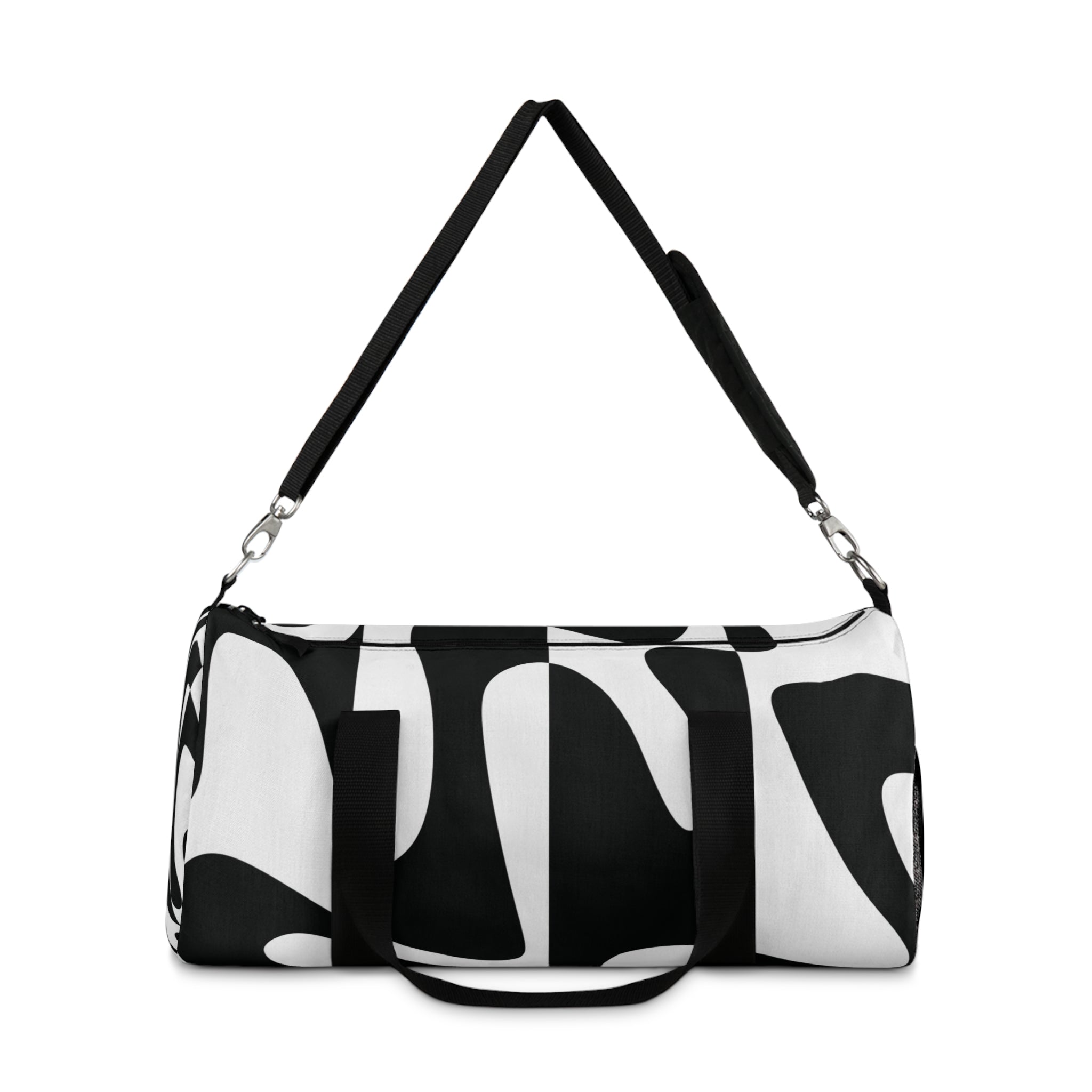bentega Black & White Abstract Duffel Bag