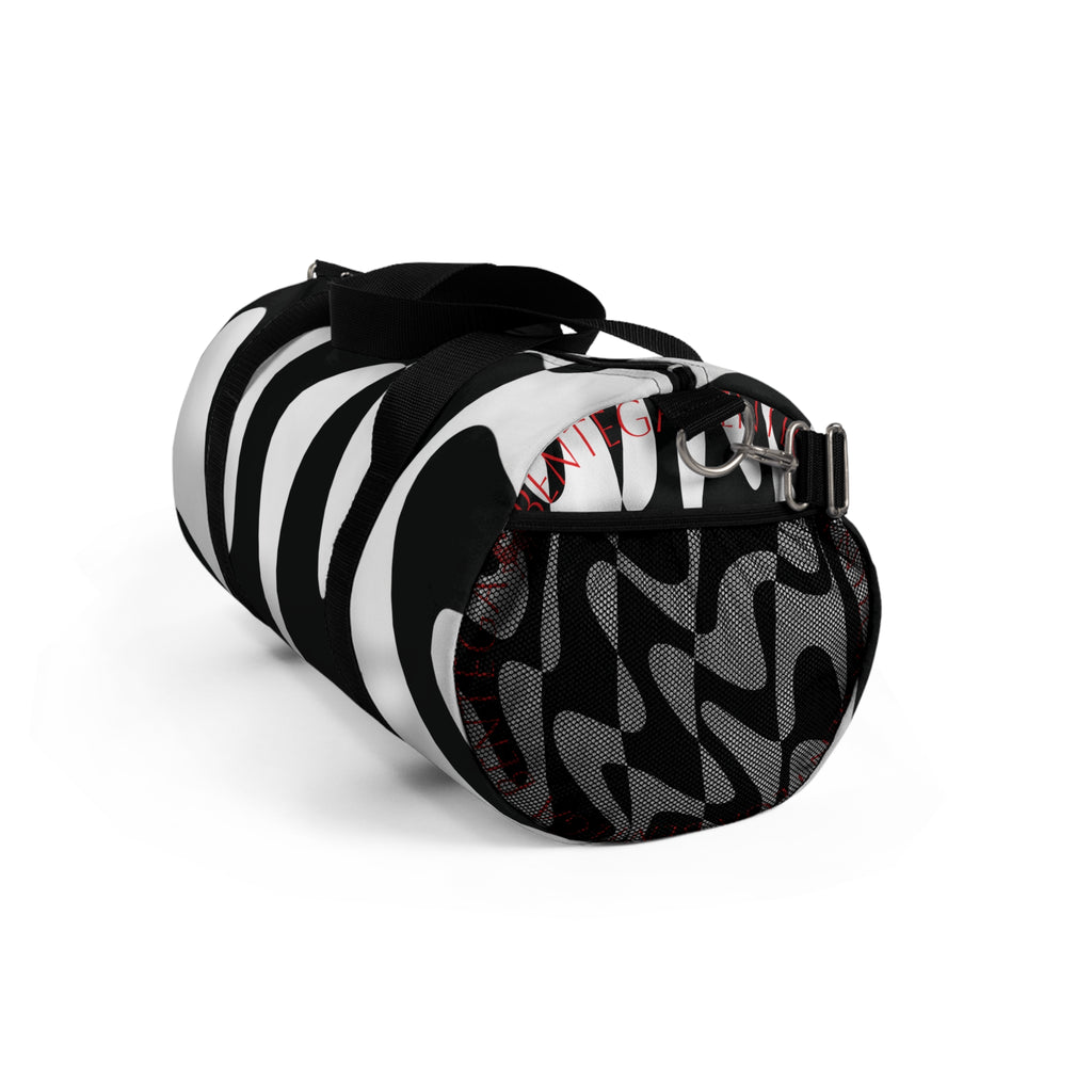 bentega Black & White Abstract Duffel Bag