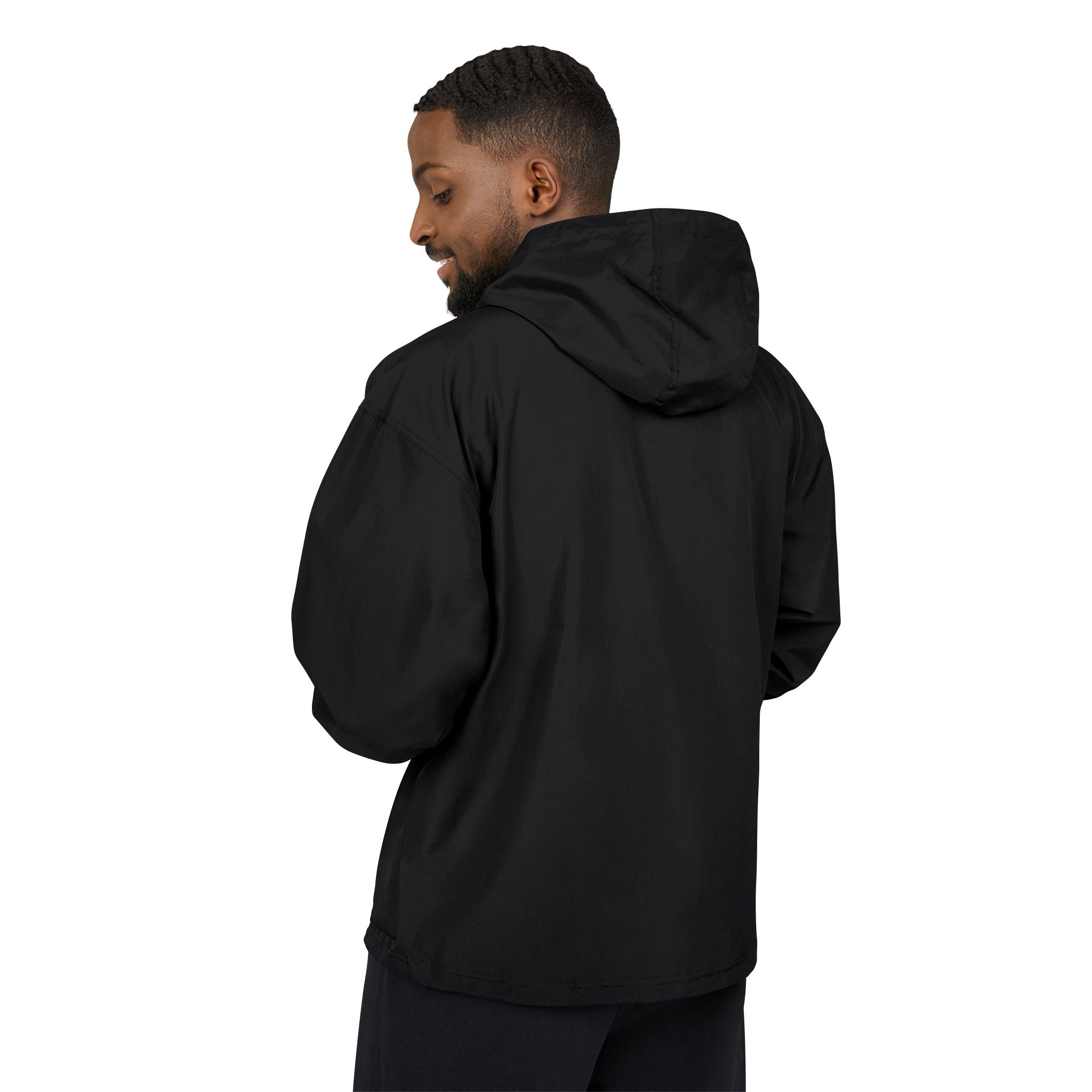black bentega Anorak Jacket Champion collab