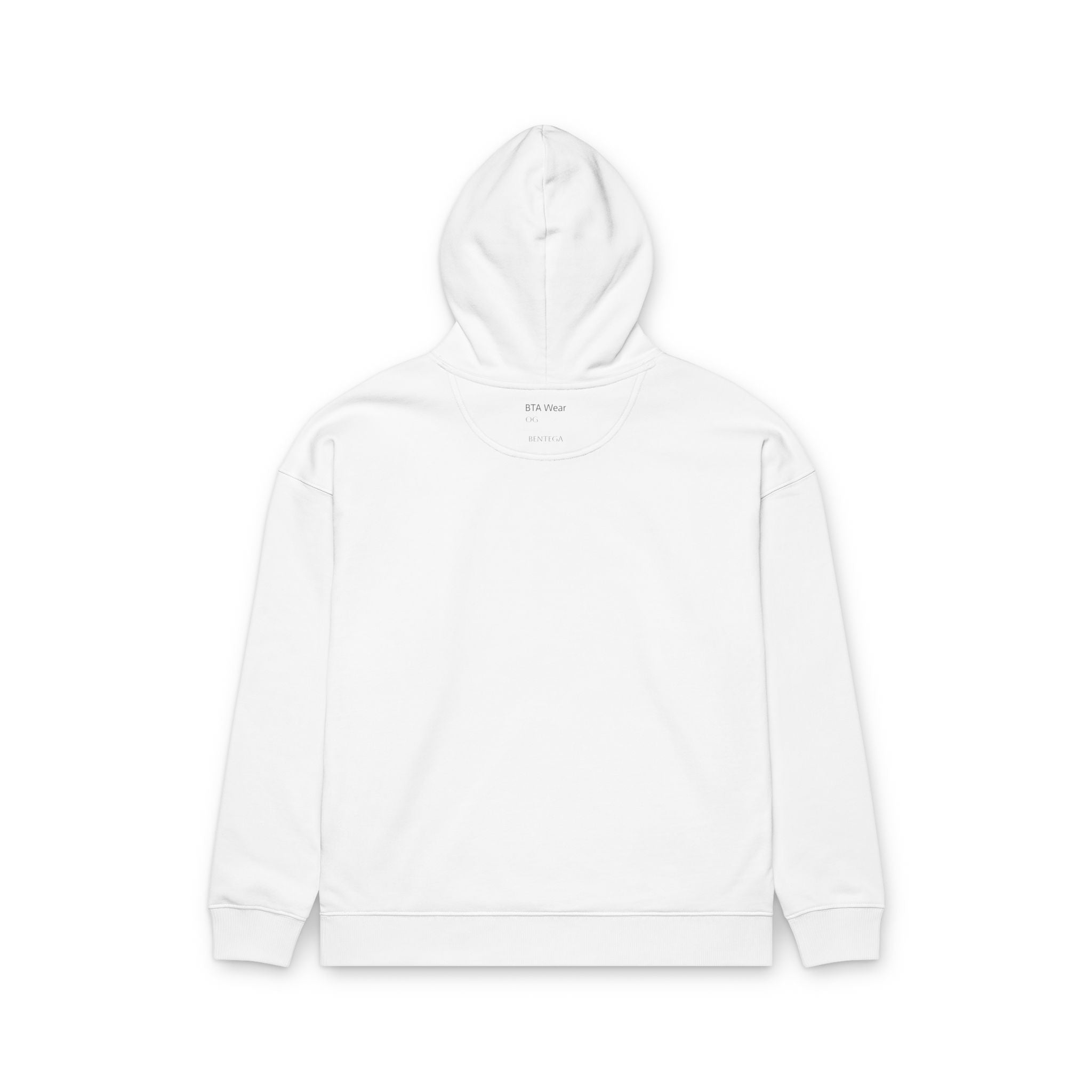 BENTEGA Hoodie white