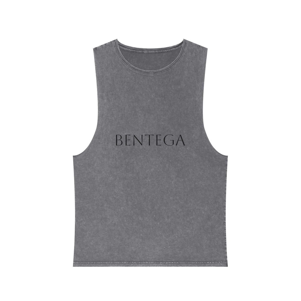 Stonewash Black Tank Top bentega