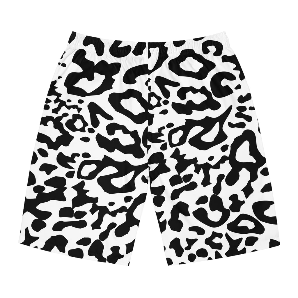bentega Leopard Print Men’s Board Shorts